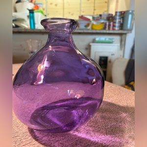 Pretty purple vase